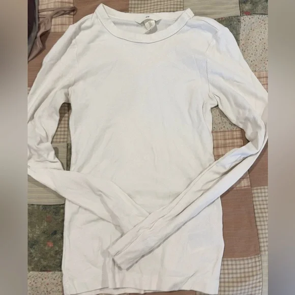 H&M Ribbed Modal-Blend top - Picture 3 of 5